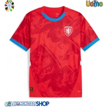 Maglie da calcio Repubblica Ceca Prima Maglia Europei 2024 Manica Corta